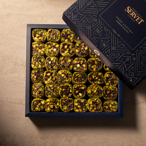 Black Mulberry and Antep Pistachio Turkish Delight 1250g