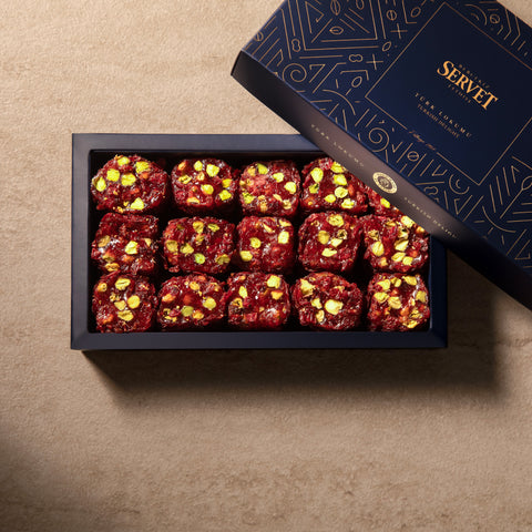 Pomegranate, Pistachio, and Barberry Turkish Delight 500g