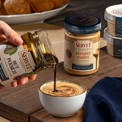 Çifte Kavrulmuş Taze Servet Tahini - 300g 3'lü Paket