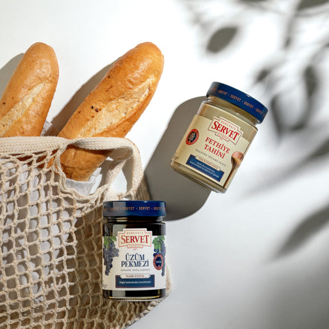 Tek Kavrulmuş Taze Servet Tahini - 300g 3'lü Paket