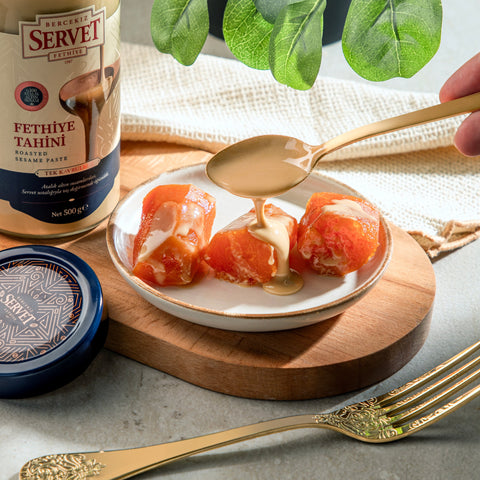 Tek Kavrulmuş Taze Servet Tahini - 500g 3'lü Paket