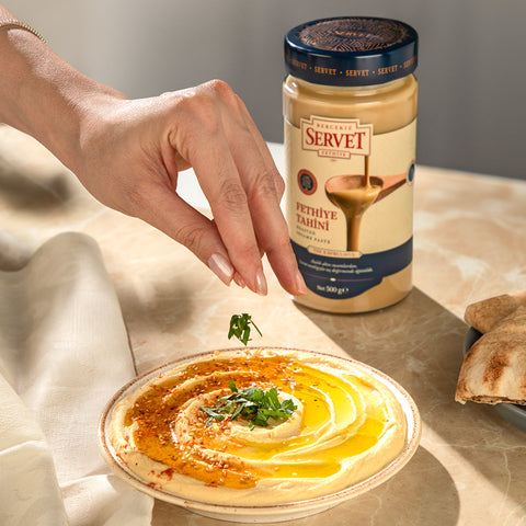 Tek Kavrulmuş Taze Servet Tahini - 500g 3'lü Paket