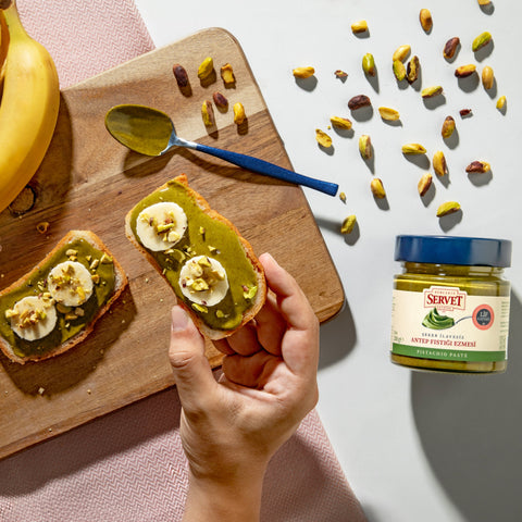 Tahini Halva with Pistachio 400g + Pistachio Paste 200g