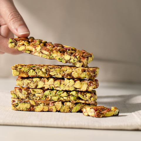 Şeker İlavesiz Antep Fıstığı Krokan Bar 20g 6'lı Paket