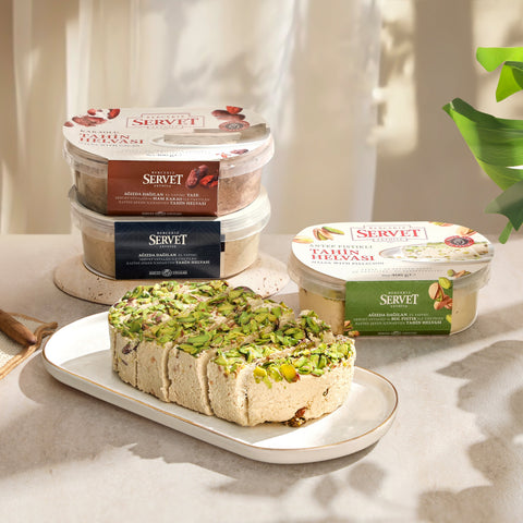 Fresh Tahini Halva Without Added Refined Sugar 3-Pack