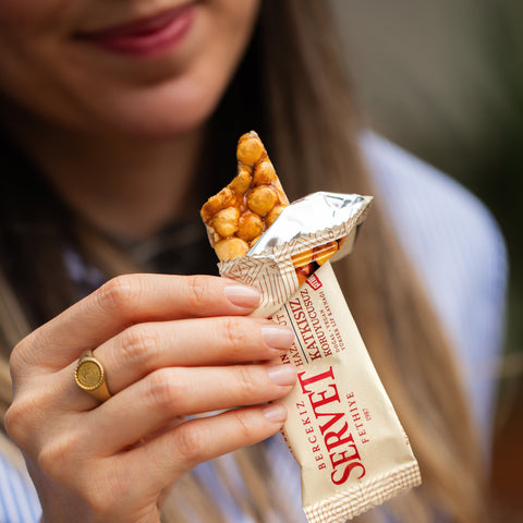 Şeker İlavesiz Fındık Krokan Bar 20g 6'lı Paket