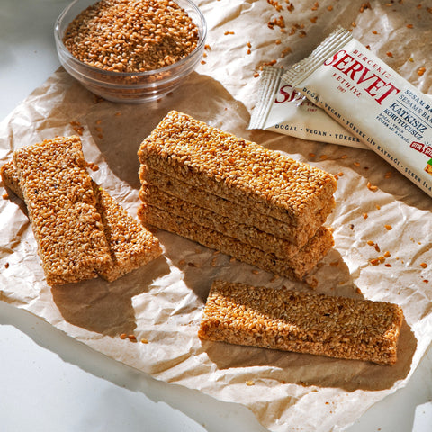 Şeker İlavesiz Susam Krokan Bar 20g 6'lı Paket
