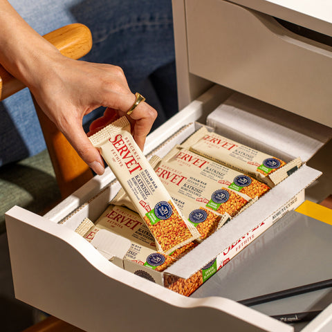 Şeker İlavesiz Krokan Bar Karışık 20g 30'lu Paket