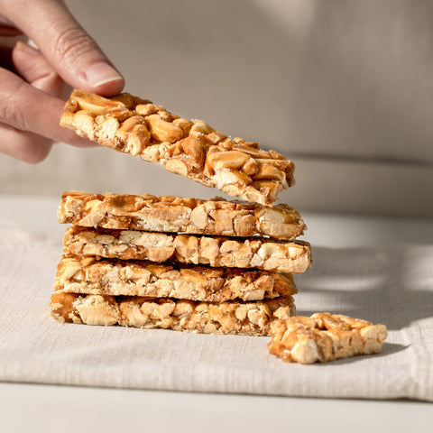 Şeker İlavesiz Yer Fıstığı Krokan Bar 20g 6'lı Paket