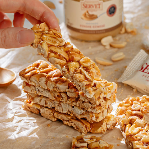 Şeker İlavesiz Yer Fıstığı Krokan Bar 20g 6'lı Paket