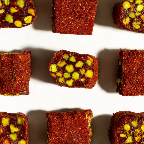 Strawberry and Pistachio Turkish Delight 500g