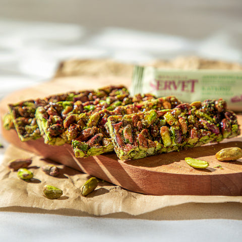 Şeker İlavesiz Antep Fıstığı Krokan Bar 20g 6'lı Paket