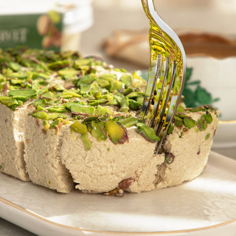 Antep Fıstıklı Tahin Helvası 400g + Antep Fıstığı Ezmesi 200g