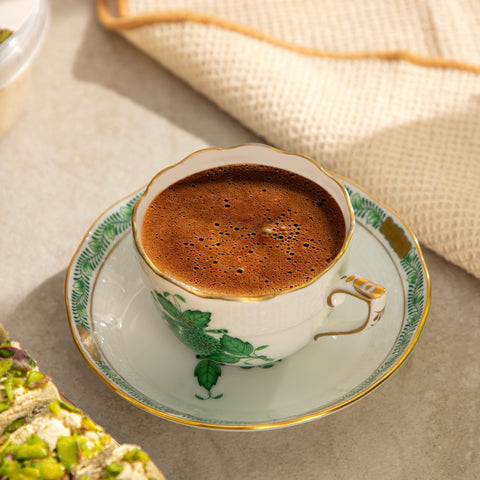 Antep Fıstıklı Tahin Helvası 400g + Servet Alâ Türk Kahvesi 100g