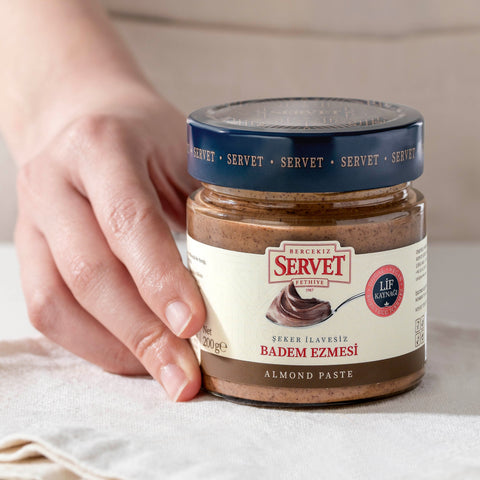 Şeker İlavesiz Badem Ezmesi 200g