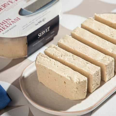 Sade Tahin Helvası 400g + Fındık Ezmesi 200g