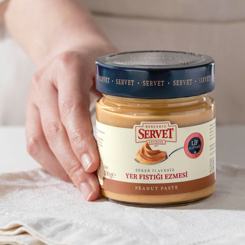 Şeker İlavesiz Yer Fıstığı Ezmesi 200g